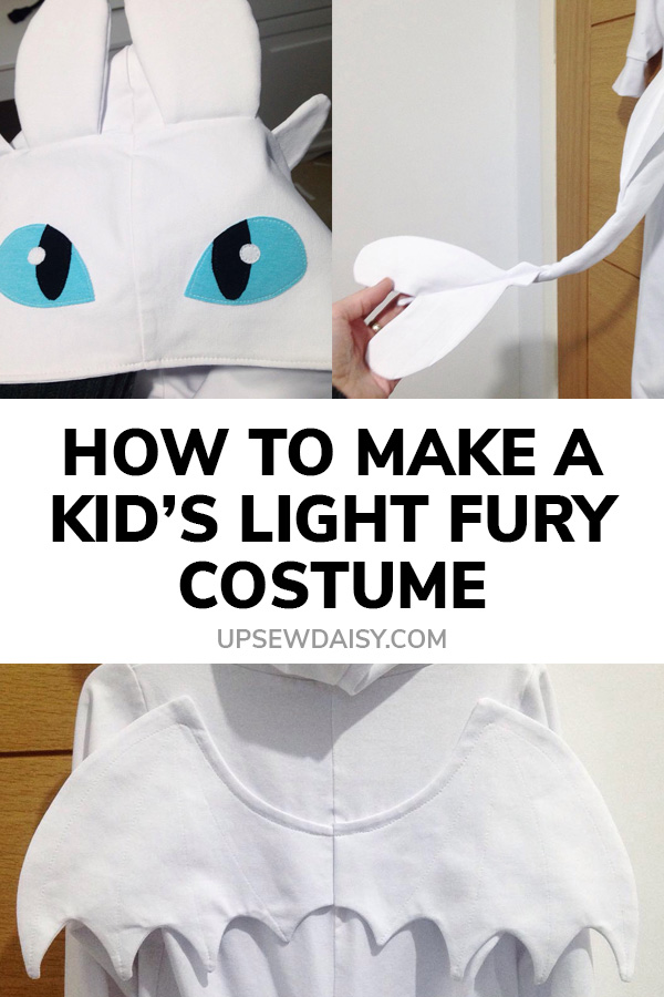  How to Make a Kid's Light Fury Costume